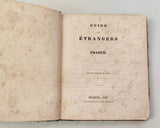 (Palacký) - Guide des étrangers à Prague. Avec un Plan de la Ville. 1836.