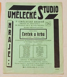CHARLES DICKENS. CVRČEK U KRBU. Umělecké Studio. Vladimír Gamza. 1926.