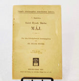 MÁCHA; KAREL HYNEK: MÁJ. - Reichenberg (Liberec), 1921.