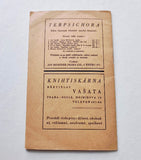 JOE JENČÍK. USPAVAĆ. Balet. - 1932. Florent Schmitt.
