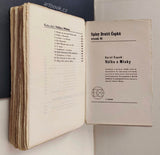 ČAPEK; KAREL: VÁLKA S MLOKY. - 1. vydání, 1936. First edition.