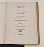 Weiner, Richard: Mnoho nocí. 5 il. Josef Šíma. - 1928.