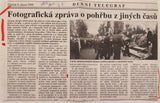 Zpráva o pohřbu básníka Jaroslava Seiferta ve fotografiích Jaroslava Krejčího. - 1995.