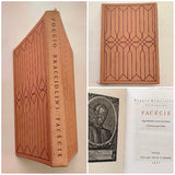 BRACCIOLINI, POGGIO: FACÉCIE. - 1927.