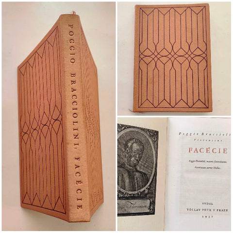 BRACCIOLINI, POGGIO: FACÉCIE. - 1927.