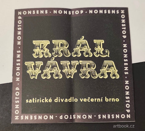 Uhde, Milan. Král-Vávra. Nonstop-nonsens. - divadelní program, 1965.