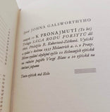 Galsworthy, John: K pronajmutí. (To let) - 1935.