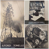 Ilford Tonelle. 9 černobílých fotografií. - kol. 1940.