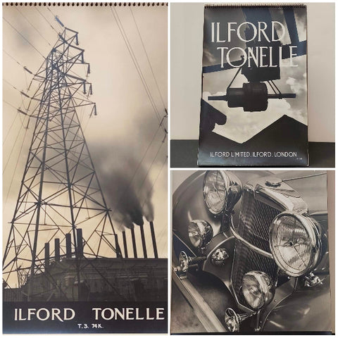 Ilford Tonelle. 9 černobílých fotografií. - kol. 1940.