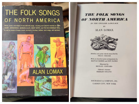 ALAN LOMAX. THE FOLK SONGS OF NORTH AMERICA. - 1960.