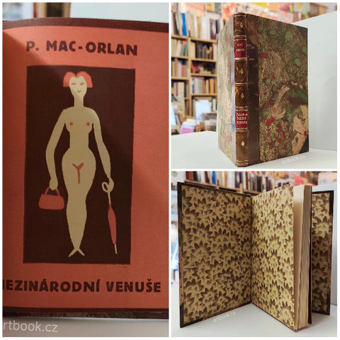 MAC-ORLAN; PIERRE: MEZINÁRODNÍ VENUŠE. - 1926. Obálka (lino) JOSEF ČAPEK.