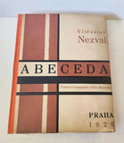 VÍTĚZSLAV NEZVAL. ABECEDA. - 1926.