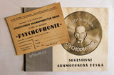 PSYCHOPHONIE - SUGESTIVNÍ GRAMOFONOVÁ DESKA. SYSTÉM DR. RADWAN.