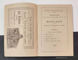 Antonín Dvořák - ČESKÁ FILHARMONIE. Program I. koncertu 4. ledna 1896. / Karel Knitl.