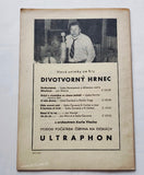 VOSKOVEC A WERICH: DIVOTVORNÝ HRNEC. - divadelní program, 1948.