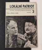 Voskovec a Werich - LOKÁLNÍ PATRIOT. 1936; roč. II. číslo 3. Noviny Osvobozeného divadla.