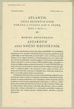 JOUHANDEAU; MARCEL: ASTAROTH ANEB NOČNÍ NÁVŠTĚVNÍK. - 1930. Přeložil Bohuslav Reynek. Edice Atlantis.