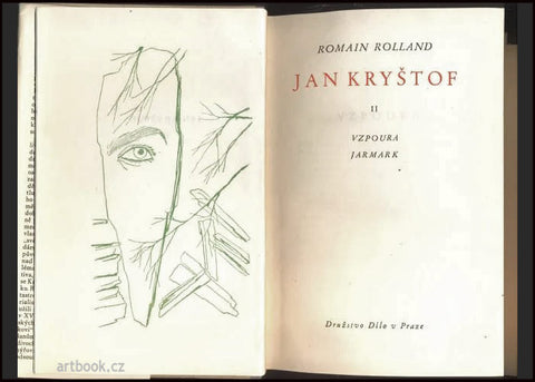 Toyen - ROLLAND, ROMAIN: JAN KRYŠTOF. Díl I., II., III., IV. - 1949.