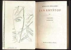 Toyen - ROLLAND, ROMAIN: JAN KRYŠTOF. Díl I., II., III., IV. - 1949.