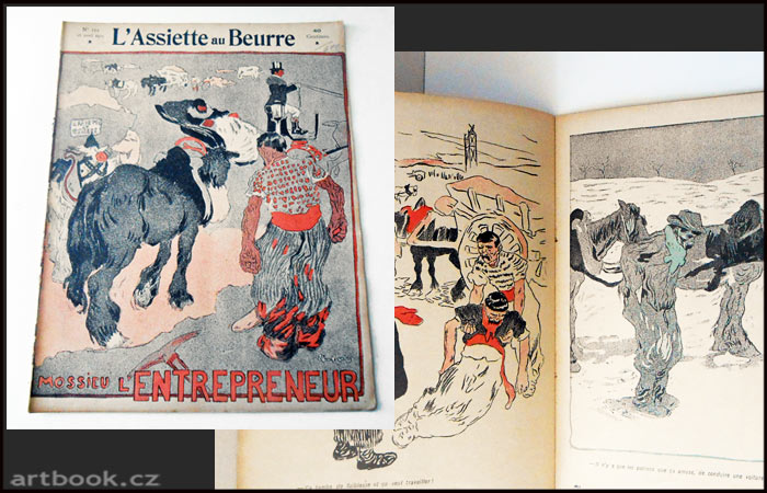 L'Assiette au Beurre. N° 159, 16 April 1904. Mossieu l'Entrepreneur.