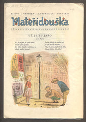 MATEŘÍDOUŠKA - Čtrnáctideník pro nejmenší čtenáře. - 1949.