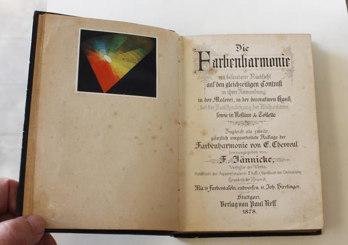 CHEVREUL; E.: DIE FARBENHARMONIE. - 1878.