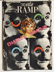 Grygar - SVĚTLA RAMP. / 1973. Filmový plakát. Režie: Charles Chaplin. 400x290