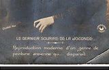 LE DERNIER SOURIRE DE LA JOCONDE. („Poslední úsměv Mony Lisy“) - 1911.