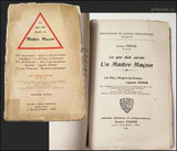 Papus: Ce que doit savoir un Maître Maçon.  - 1910.