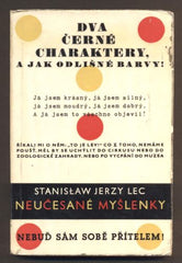 LEC, STANISLAW JERZY: NEUČESANÉ MYŠLENKY. - 1962.