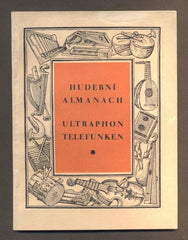 HUDEBNÍ ALMANACH. ULTRAPHON, TELEFUNKEN. (1938)