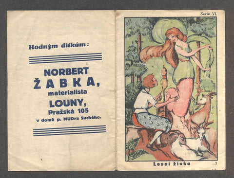REKLAMNÍ POHÁDKA. - LESNÍ ŽÍNKA.