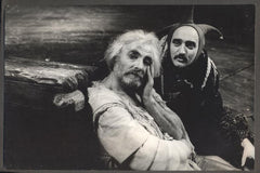 JOSEF MIXA; JOSEF SOMR - KRÁL LEAR. - Foto Jaromír Svoboda. (1980).