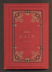BYRON, George Gordon: KAIN. - 1895.