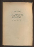 VRUTICKÝ, J. V.: FILOSOFIE UMĚNÍ. - 1926.