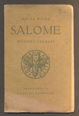 WILDE, OSCAR: SALOME. - 1922.