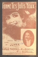 FERME TES JOLIS YEUX - BERCEUSE - CRÉÉE PAR JUNKA A L'ELDORADO BUXEUIL R.