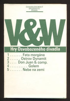 VOSKOVEC, JIŘÍ; WERICH, JAN: HRY. - 1985. /Osvobozené divadlo/
