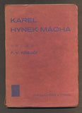 KREJČÍ, F. V.: KAREL HYNEK MÁCHA. - 1931.