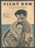 TICHÝ DON. - 1957. Filmový plakát.