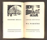 SOVOVÁ, LUCIE: NA PODSÍNI. - 1949.