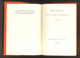 WOLKER, JIŘÍ: BÁSNĚ V PRÓZE 1918. - 1929.