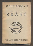 TOMAN, JOSEF: ZRÁNÍ. - 1926.