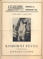 Richard Tauber - KOMORNÍ PĚVEC. - 1930.