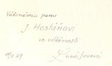 SOVOVÁ, LUCIE: NA PODSÍNI. - 1949.