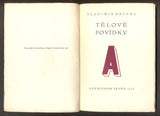 Muzika - RAFFEL, VLADIMÍR: TĚLOVÉ POVÍDKY. - 1928. Edice Aventinum sv. 170.