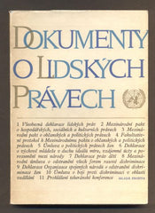 DOKUMENTY O LIDSKÝCH PRÁVECH. - 1969.