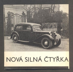 NOVÁ SILNÁ ČTYŘKA - Technické údaje o novém vozu "Z 4".  (1933). /technika/auta/veteráni/