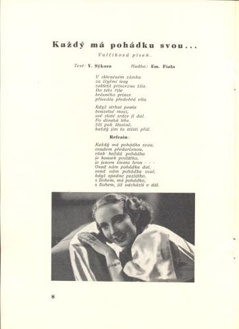 Baarová - KOMEDIANTSKÁ PRINCEZNA. - 1936.