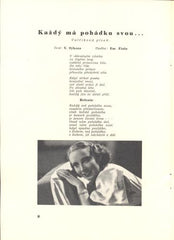 Baarová - KOMEDIANTSKÁ PRINCEZNA. - 1936.